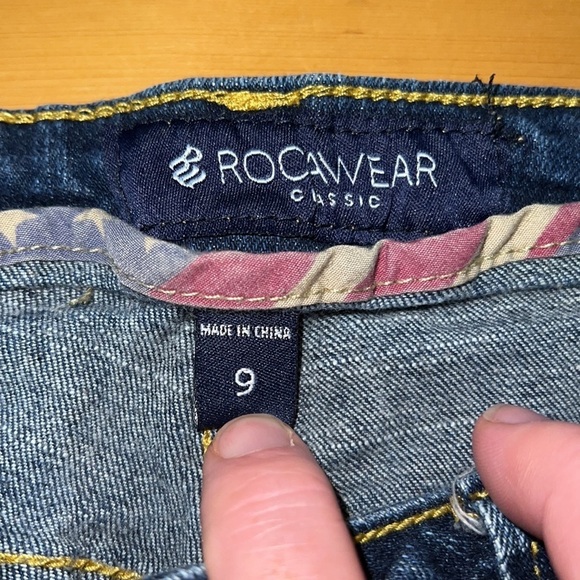 Rocawear Skinny Embellished Pockets Jeans 9 - Picture 4 of 9